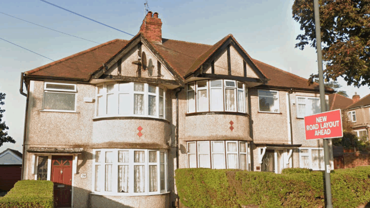 The disputed UK property | Photo: Nigeria Info FM