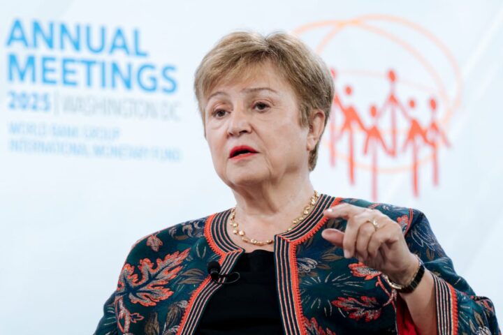Kristalina Georgieva, managing director (MD) of the International Monetary Fund (IMF)