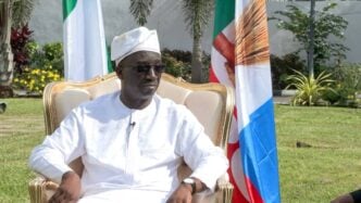 Monday Okpebholo, governor of Edo