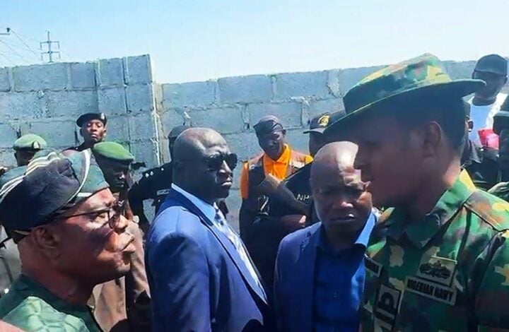 Nyesom Wike, FCT minister, clashes with soldiers over land dispute