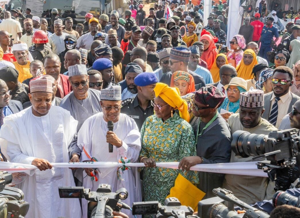 Uba Sani, governor of Kaduna state, commissions new houses for widows