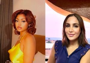 Laila Charani and Regina Daniels