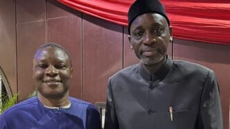 Osoba Otaigbe (L) and Ayo Omotayo