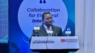 Joash Amupitan, chairman of the Independent National Electoral Commission (INEC)