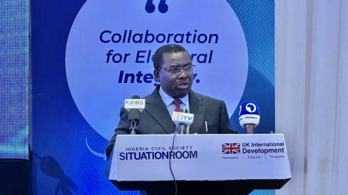 Joash Amupitan, chairman of the Independent National Electoral Commission (INEC)