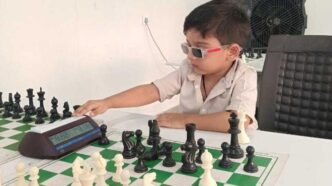 Three-year-old from India is youngest rated chess player in history