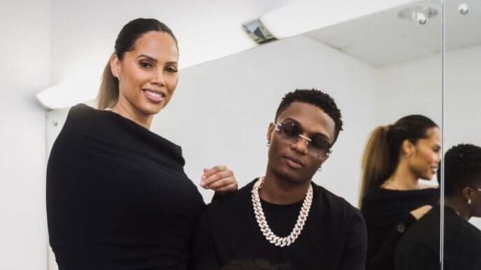 Wizkid and Jada Pollock