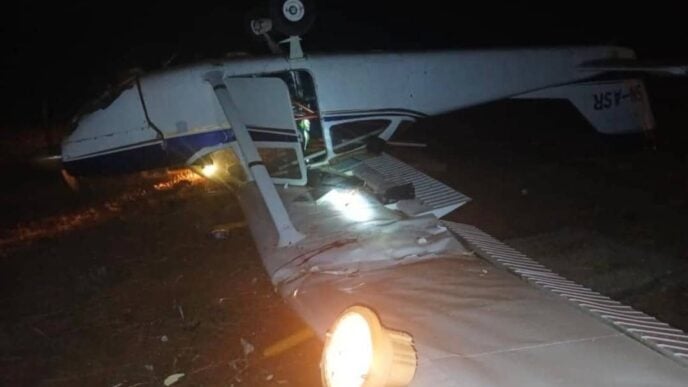 Four hospitalised as aircraft crashes at Imo airport