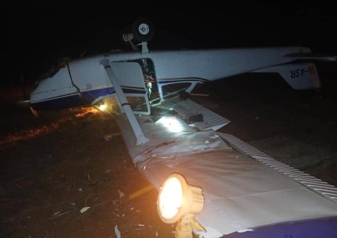 Four hospitalised as aircraft crashes at Imo airport